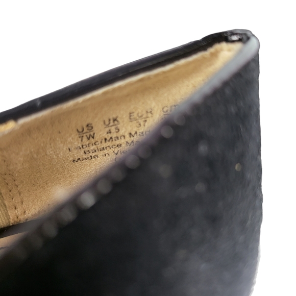 Lifestride Devyn Slip On Loafers Black Micro 7 WIDE - Picture 9 of 10